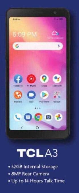 Family Dollar Tcl A3 offer