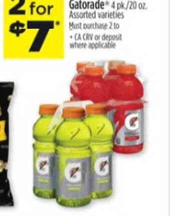 Dollar General Gatorade offer