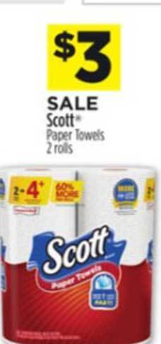 Dollar General Scott Paper Towels offer