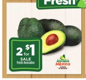 Dollar General Fresh Avocados offer