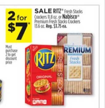 Dollar General Ritz Or Nabisco offer