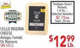 Ingles Markets Cello Riserva Cheese offer