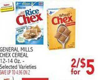 Ingles Markets General Mills Chex Cereal offer