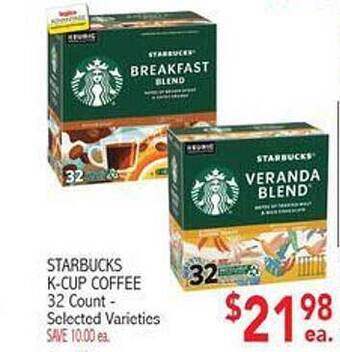 Starbucks K-cup Coffee