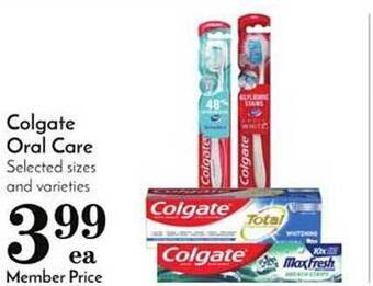 Pavilions Colgate Oral Care offer