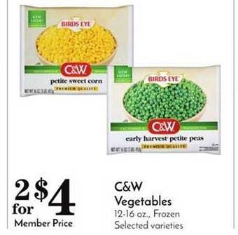Pavilions C&w Vegetables offer