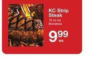 Price Chopper Kc Strip Steak offer