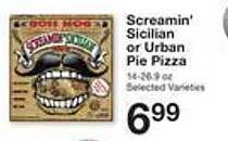 Price Chopper Screamin' Sicilian Or Urban Pie Pizza offer