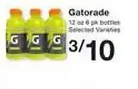 Price Chopper Gatorade offer