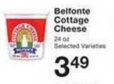 Price Chopper Belfonte Cottage Cheese offer