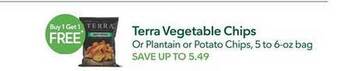 Publix Terra Vegetable Chips offer