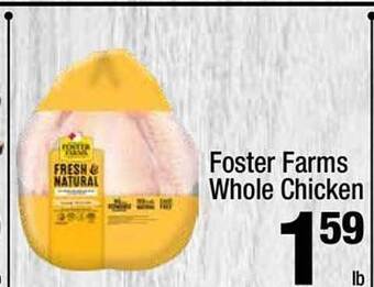 Super King Markets Foster Farms Whole Chicken offer