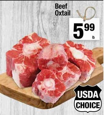 Super King Markets Beef Oxtail offer