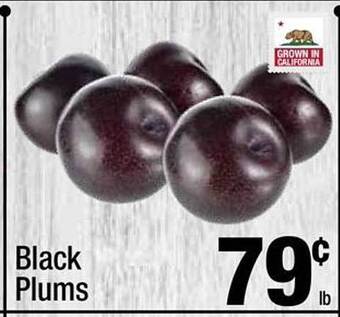 Super King Markets Black Plums offer