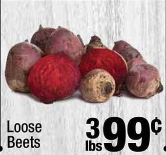 Super King Markets Loose Beets offer