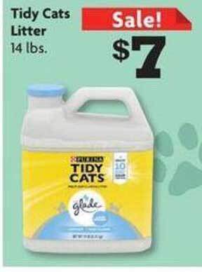 Family Dollar Tidy Cats Litter offer