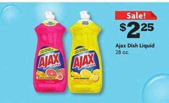 Family Dollar Ajax Dish Liquid offer