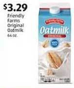 Aldi Friendly Farms Original Oatmilk offer