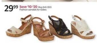 Bealls Fashion Sandals For Ladies offer