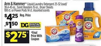 Dollar General Arm & Hammer offer