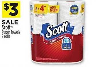 Dollar General Scott Paper Towels offer