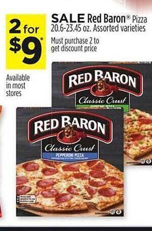 Dollar General Red Baron Pizza offer