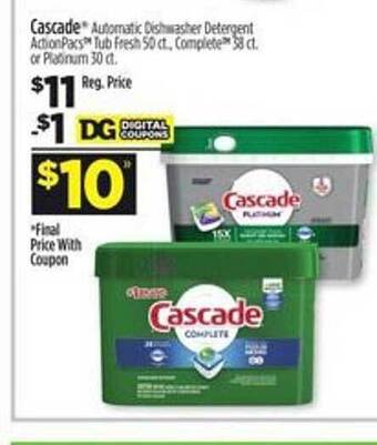 Dollar General Cascade offer