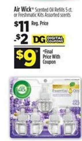 Dollar General Air Wick offer
