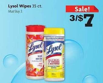 Family Dollar Lysol Wipes offer