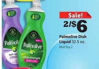 Family Dollar Palmolive Dish Liquid offer