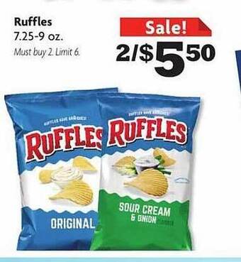 Family Dollar Ruffles offer