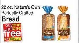 Harris Teeter Nature's Own Perfectly Crafted Bread offer