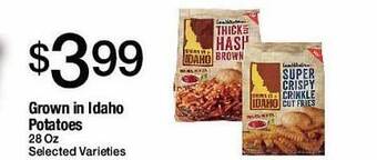 Jons International Grown In Idaho Potatoes offer