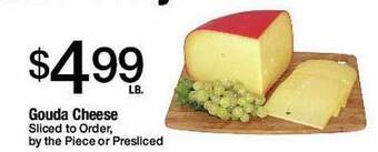Jons International Gouda Cheese offer