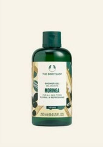 The Body Shop Moringa shower gel offer