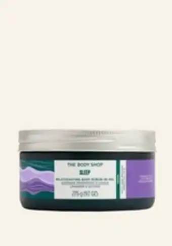 The Body Shop Sleep rejuvenating body scrub-in-oil offer