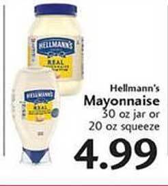 Sunset Foods Hellmann's Mayonnaise offer