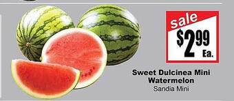 Rancho Markets Sweet Dulcinea Mini Watermelon offer