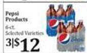 Rosauers Pepsi Products offer