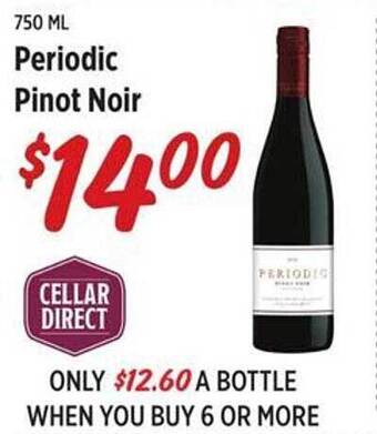 Rouses Periodic Pinot Noir offer