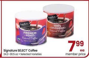Safeway Signature Select Coffee offer