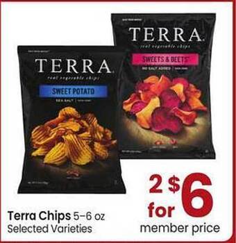 Safeway Terra Chips offer