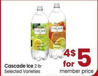 Safeway Cascade Ice offer