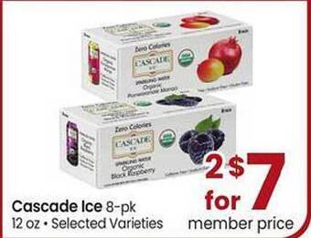 Safeway Cascade Ice offer