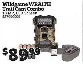 Rural King Wildgame Wraith Trail Cam Combo offer