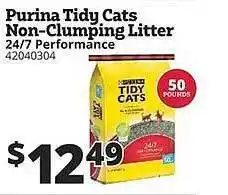 Rural King Purina Tidy Cats Nonclumping Litter offer