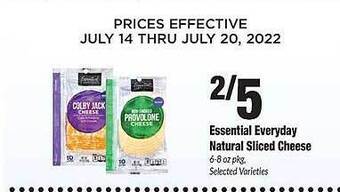 Sentry Essential Everyday Natural Sliced Cheese offer