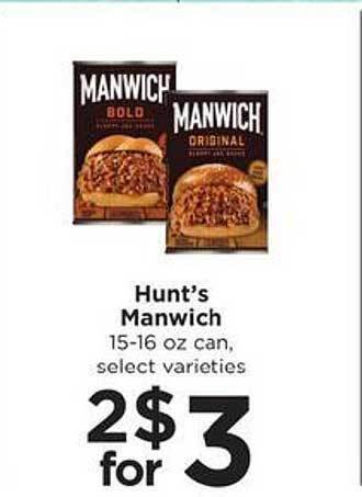 SHOPPERS Hunt's Manwich offer