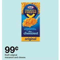 Target Kraft Macaroni and Cheese offer