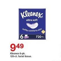 Target Kleenex Facial Tissue offer
